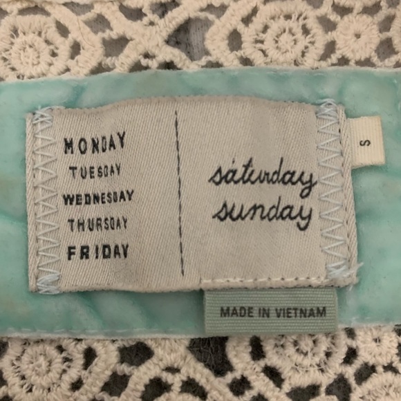 Anthropologie Saturday Sunday Open Cardigan with Fringe Detail. - Picture 13 of 16